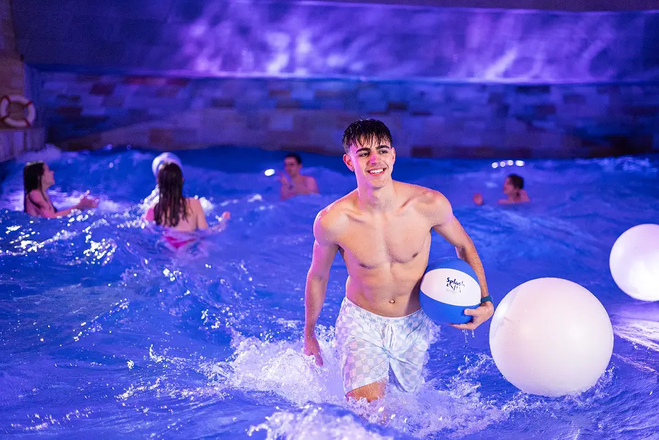 Vasca con le onde - Splash e Spa Tamaro