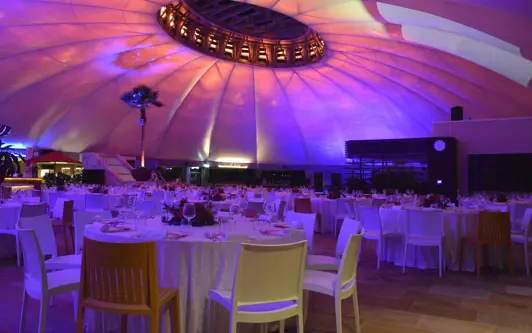 Cupola Centrale Evento Privato Splash e Spa Tamaro