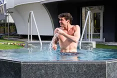 Vasca di contrasto - Giardino SPA - Splash e Spa Tamaro